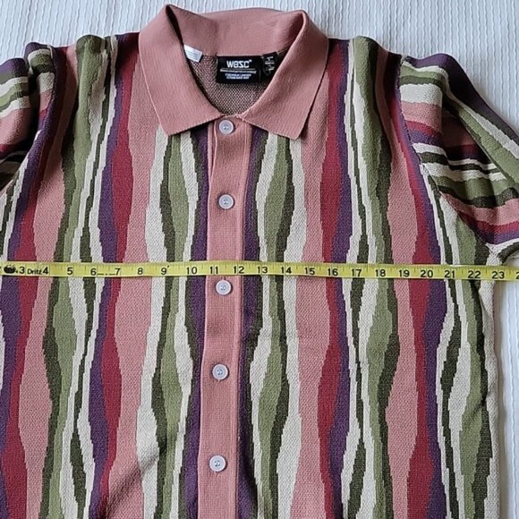 Wesc Collar Unisex Button-Up Polo. - Picture 5 of 5